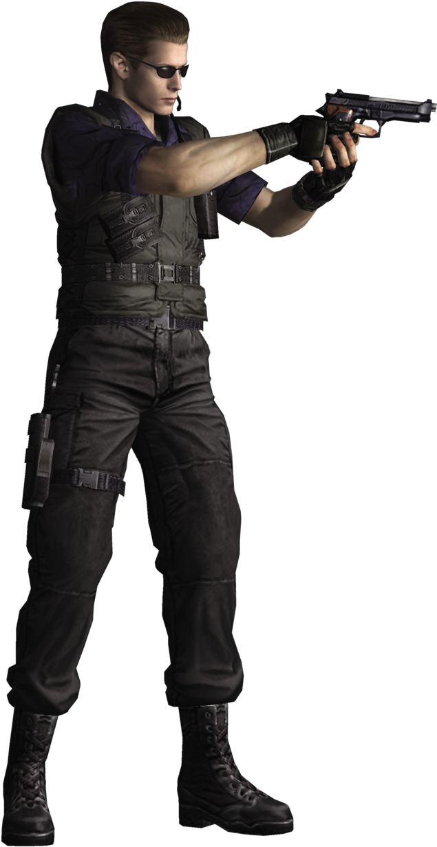 Action Figure Agent With Gun PNG Image