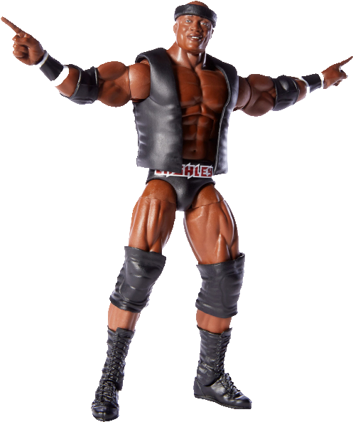 Action Figure Wrestler Pose PNG Image