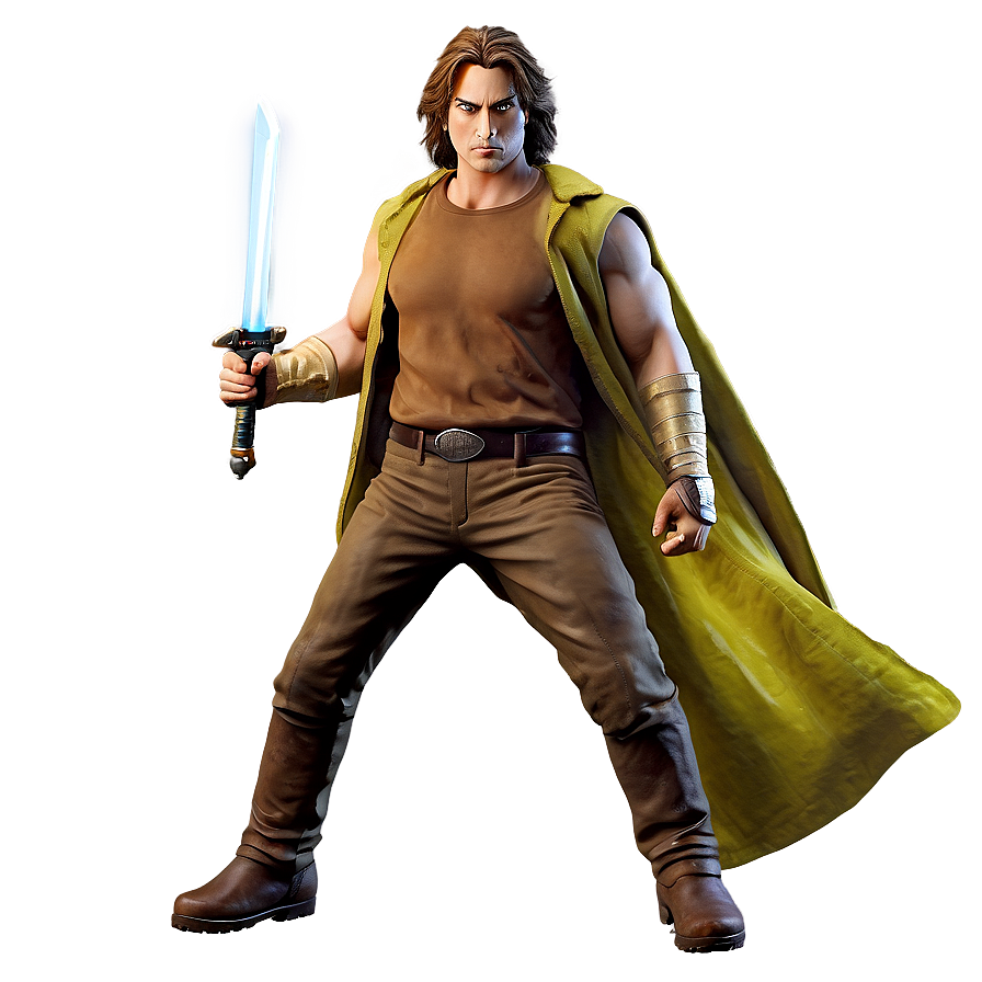 Action Hero With Brown Hair Png 05252024 PNG Image