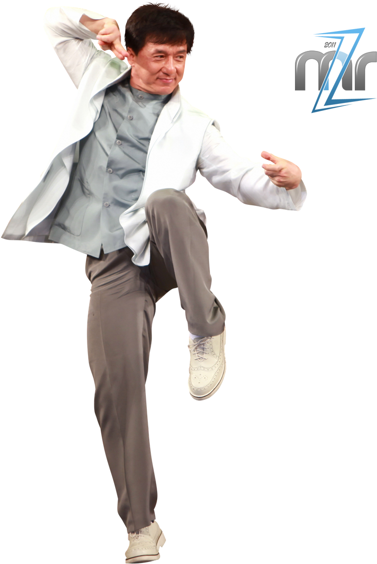 Action Pose Manin Suit PNG Image