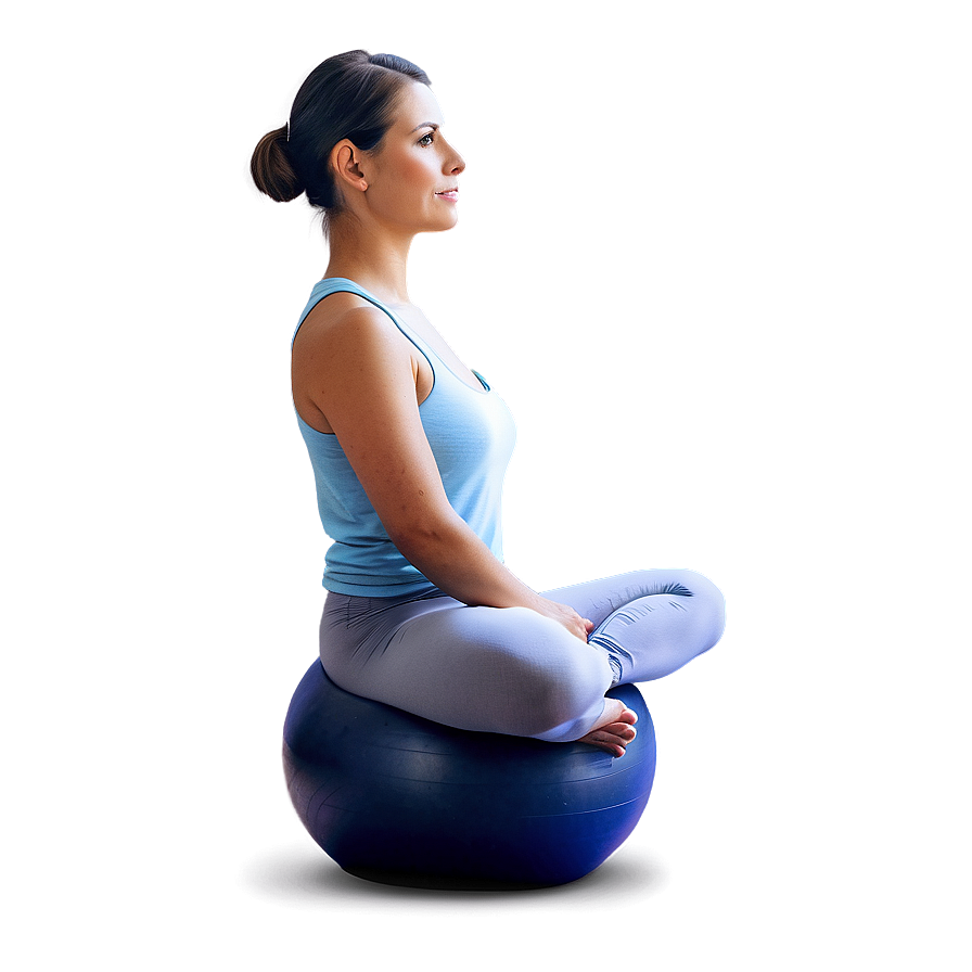 Active Sitting Yoga Ball Png Cyf PNG Image