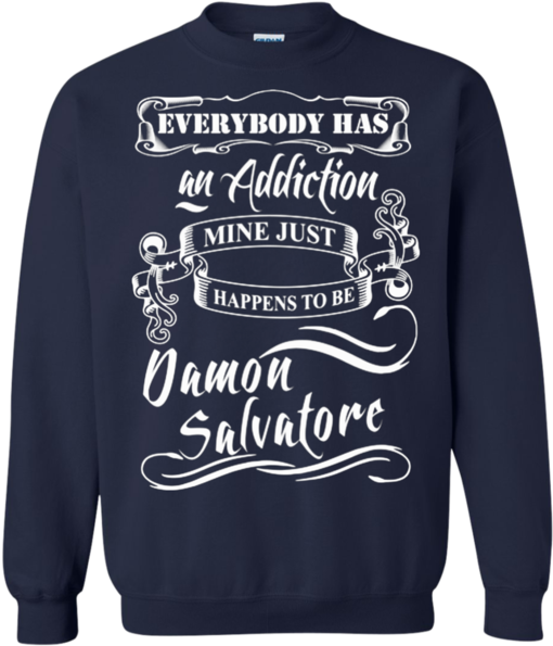 Addiction Quote Sweatshirt PNG Image