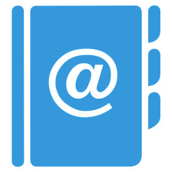 Address Book Email Icon PNG Image