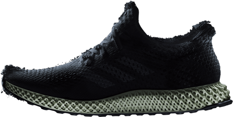 Adidas Black Running Shoe PNG Image