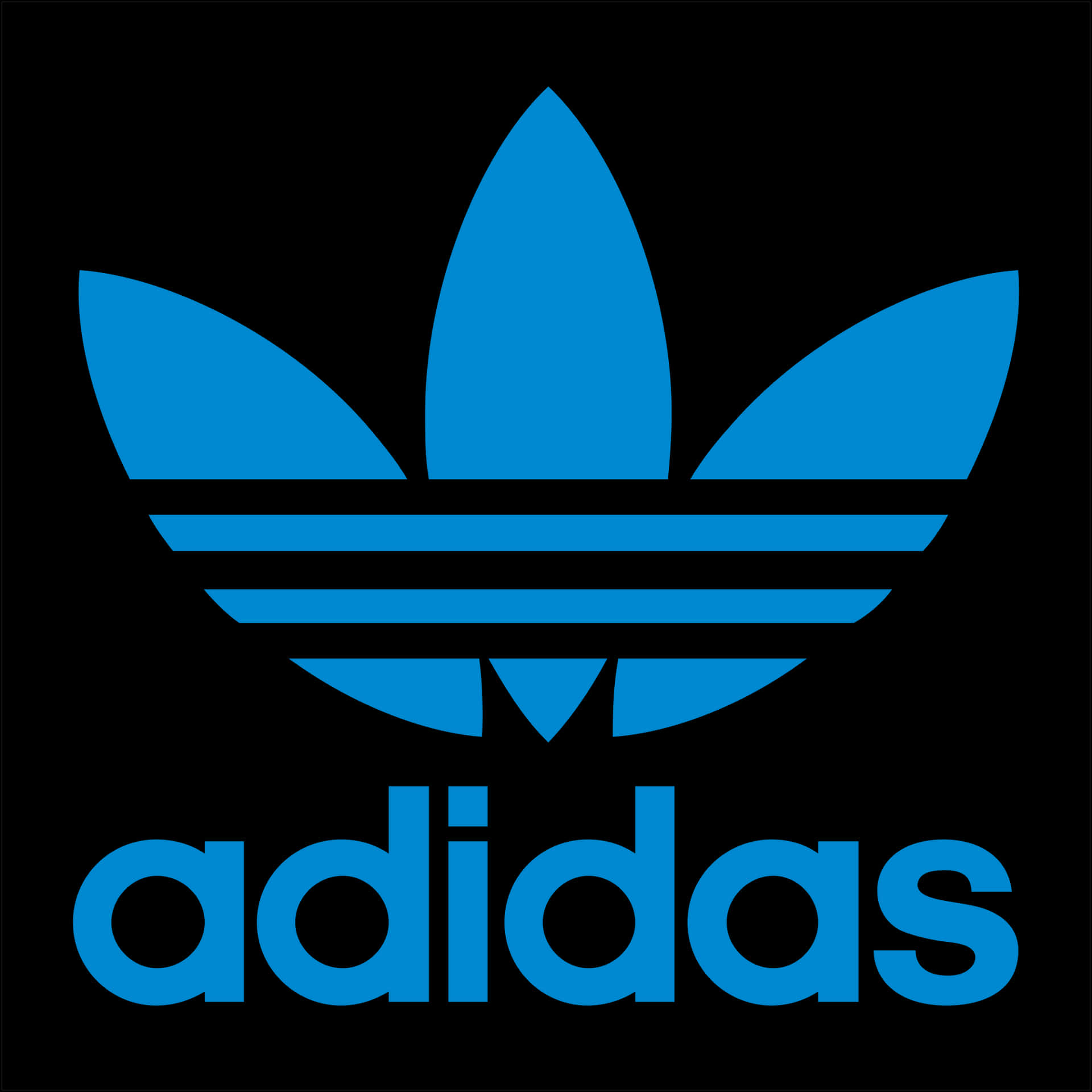 Adidas Classic Trefoil Logo PNG Image