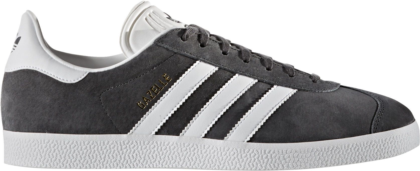 Adidas Gazelle Black White Sneaker PNG Image