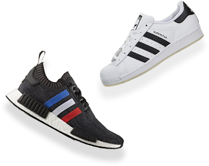 Adidas Sneakers Showcase PNG Image