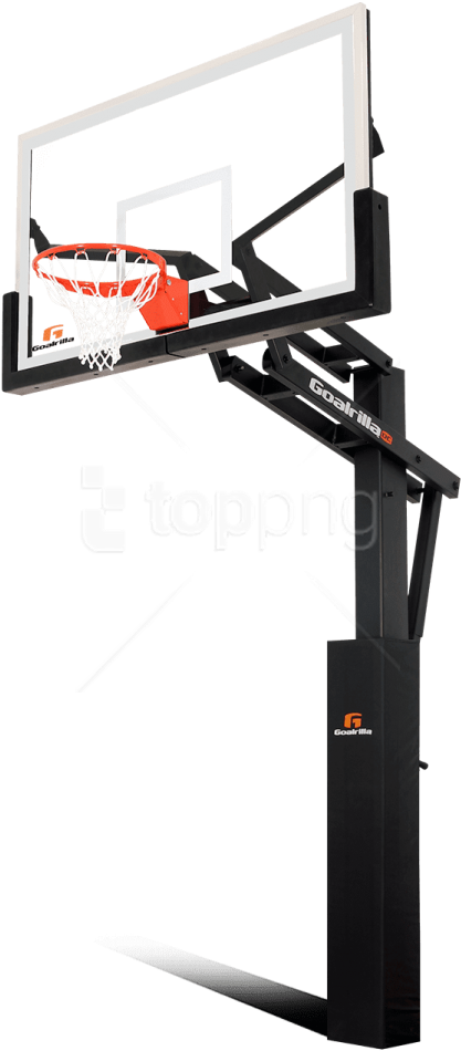 Adjustable Basketball Hoop System PNG Image