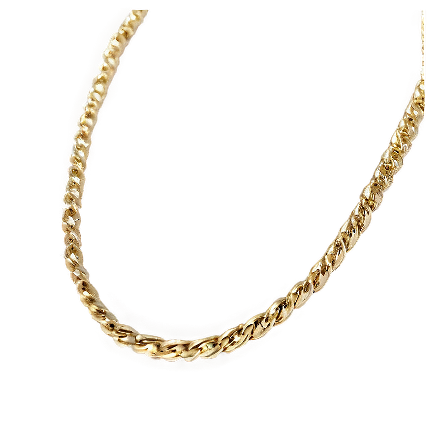 Adjustable Gold Chain Png 54 PNG Image