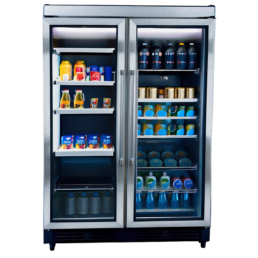 Adjustable Shelf Refrigerator Png 05252024 PNG Image