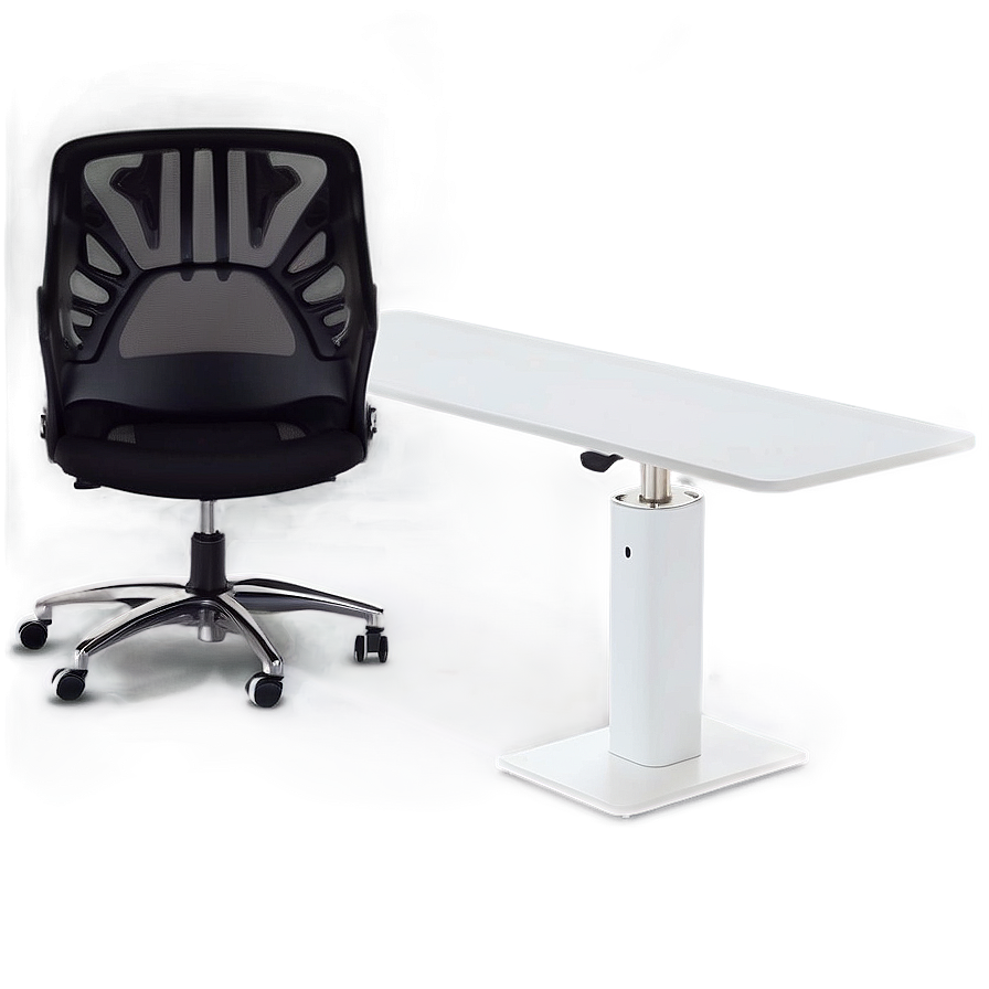 Adjustable White Table Png 84 PNG Image