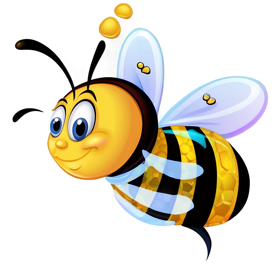 Adorable Bee Cartoon Png Yml61 PNG Image