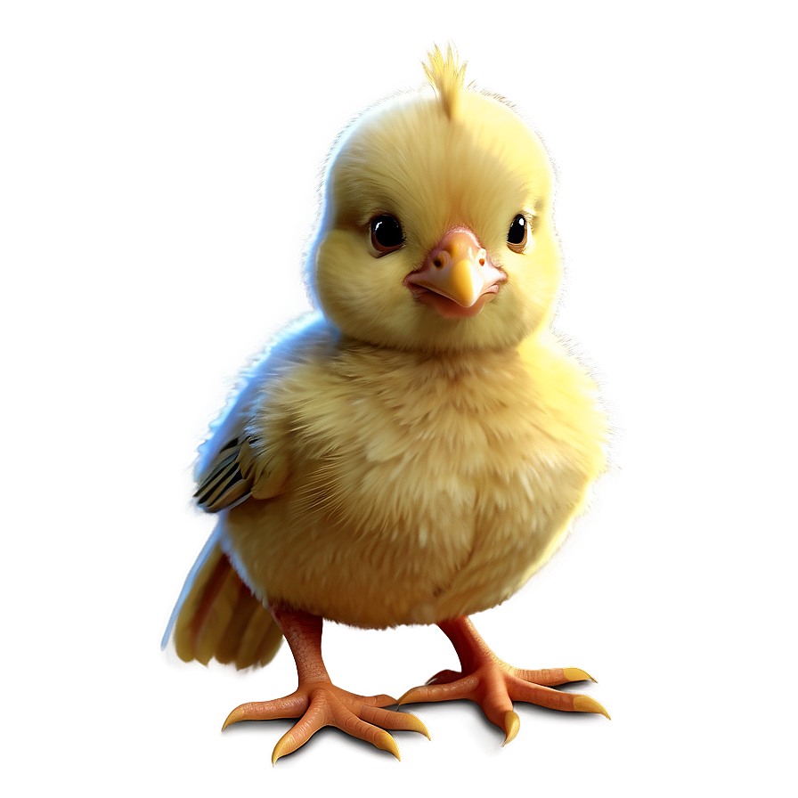 Adorable Chicky Illustration Png Nlq PNG Image