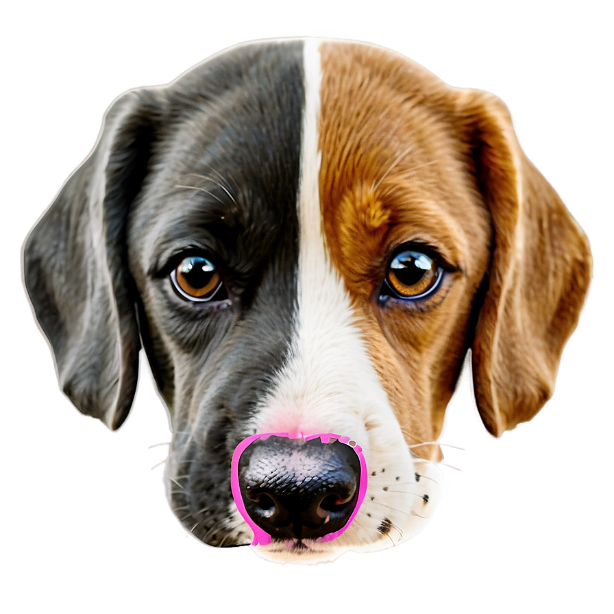 Adorable Dog Face Outline Png 38 PNG Image