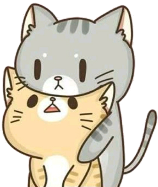 Adorable_ Striped_ Kawaii_ Cat.png PNG Image