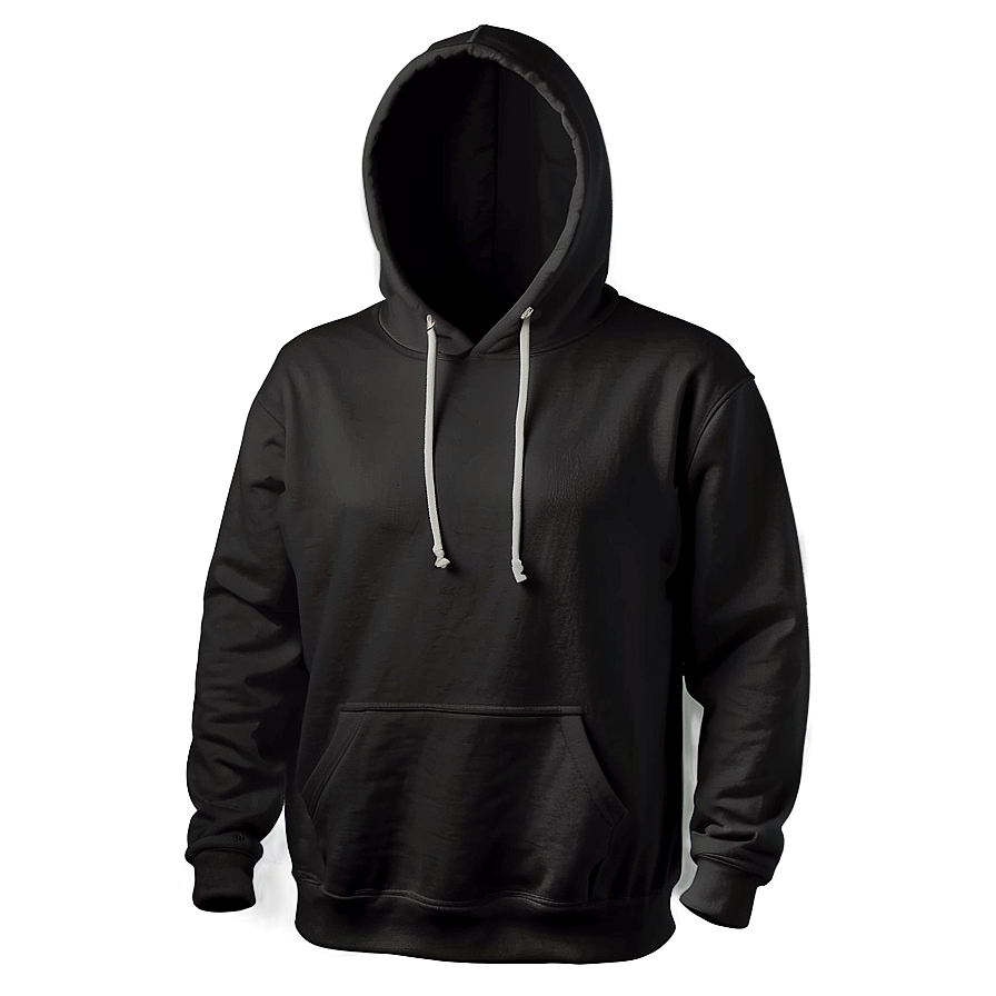 Adult Black Hoodie Png Oeu26 PNG Image