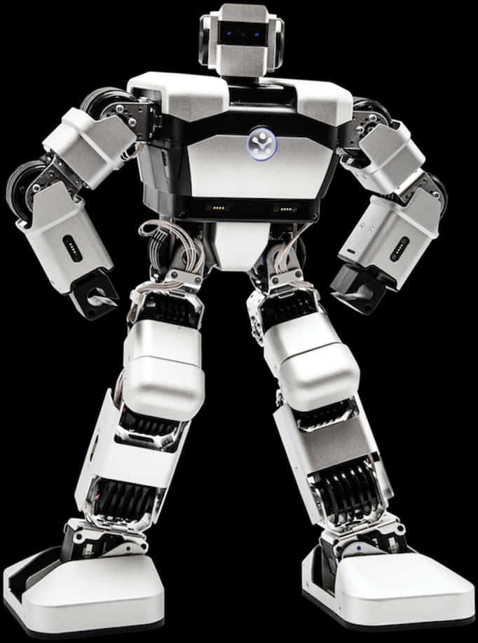 Advanced Humanoid Robot Design PNG Image