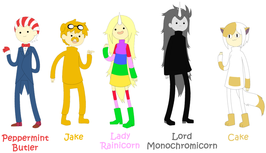 Adventure_ Time_ Animated_ Characters PNG Image