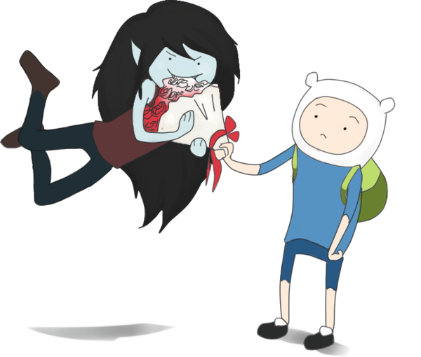 Adventure Time Vampireand Hero PNG Image