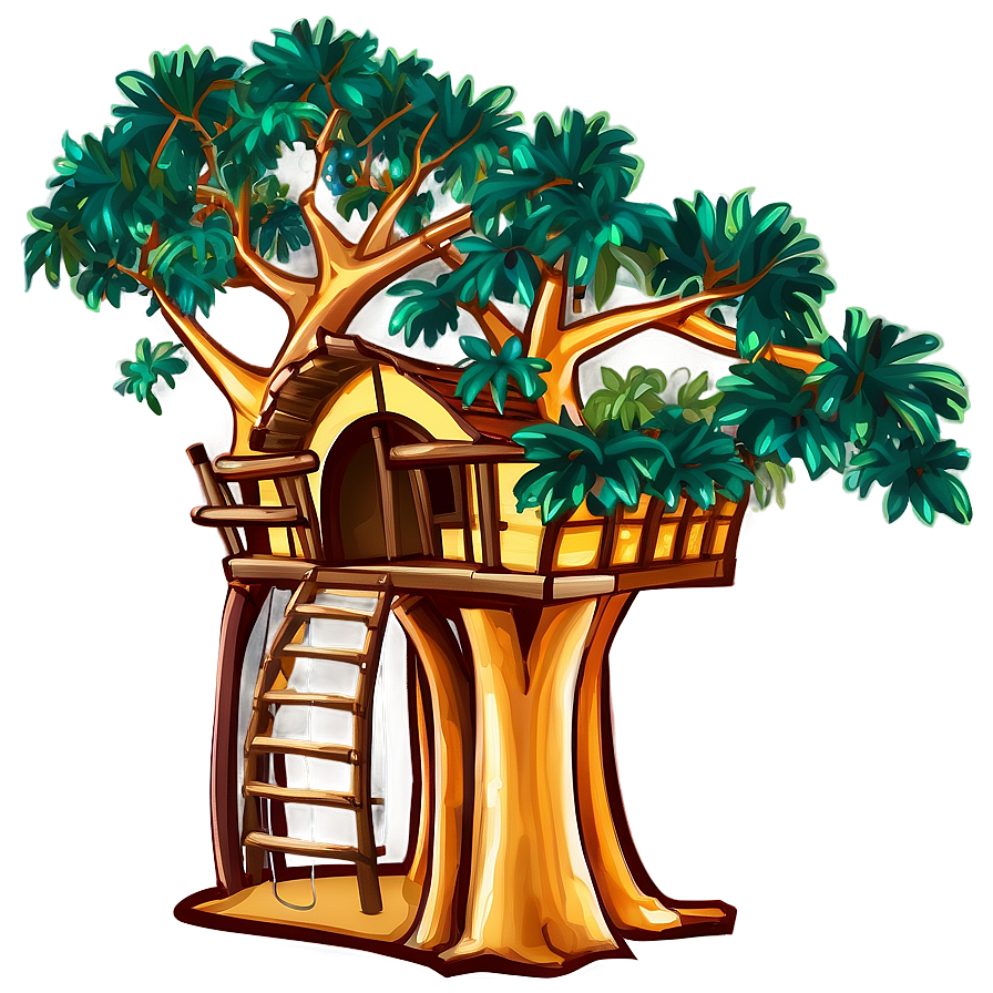 Adventure Tree House Png 12 PNG Image