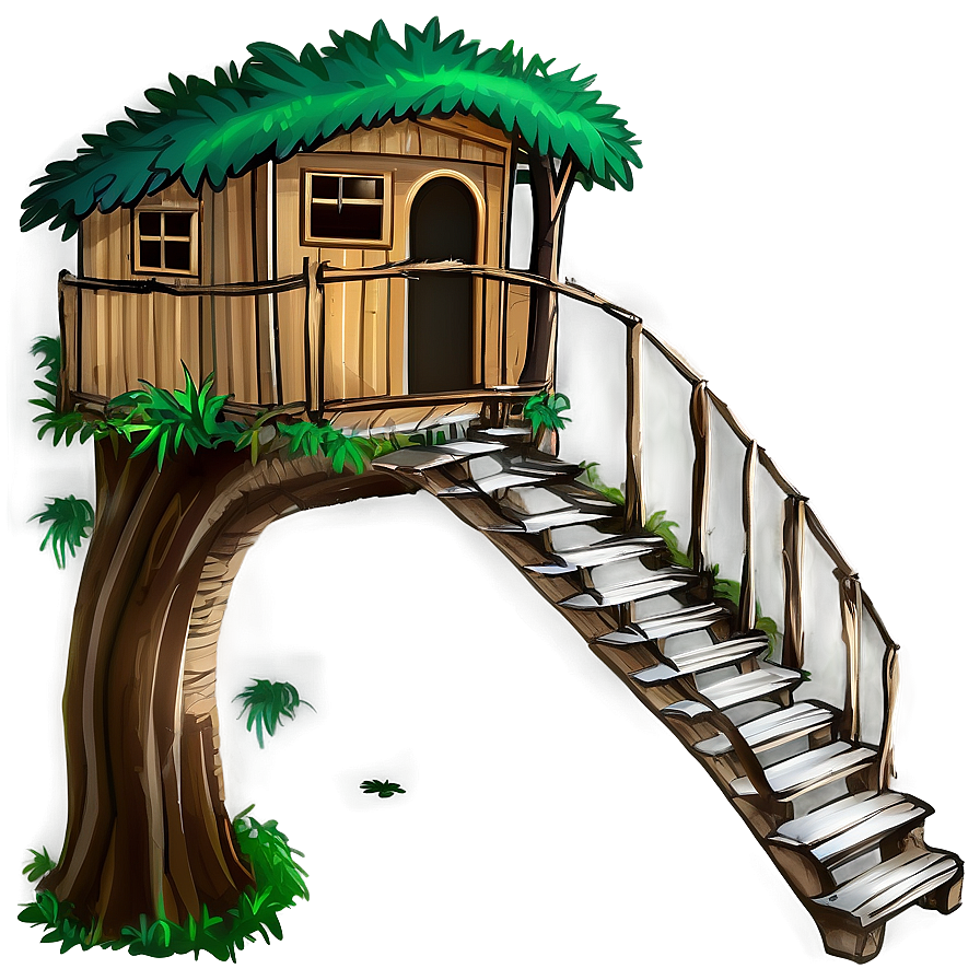 Adventure Tree House Png Myr77 PNG Image