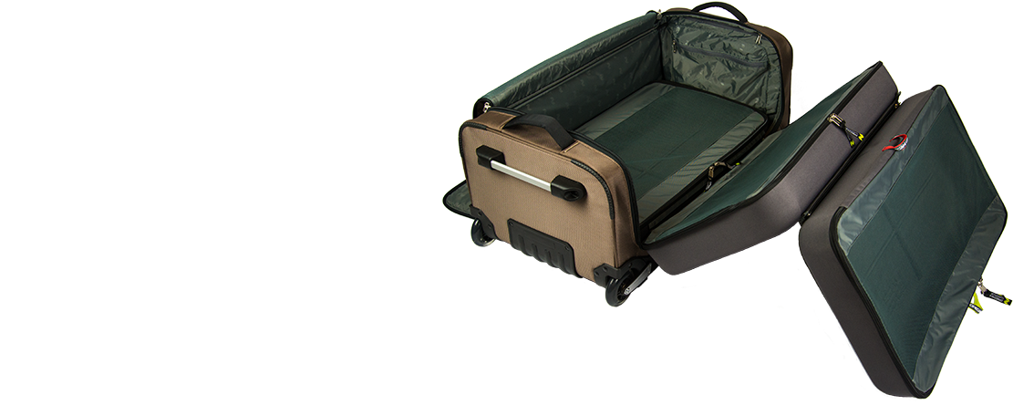 Adventure Unfolding Luggage Bag PNG Image