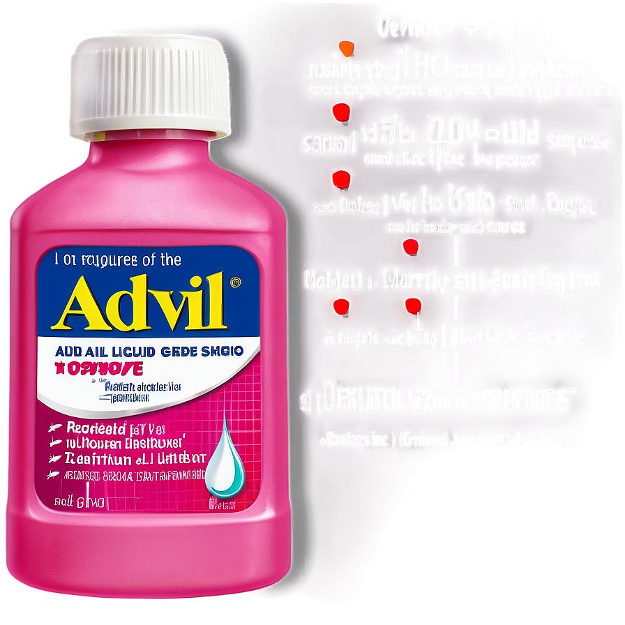 Advil Liquid Gel Png Qfr PNG Image