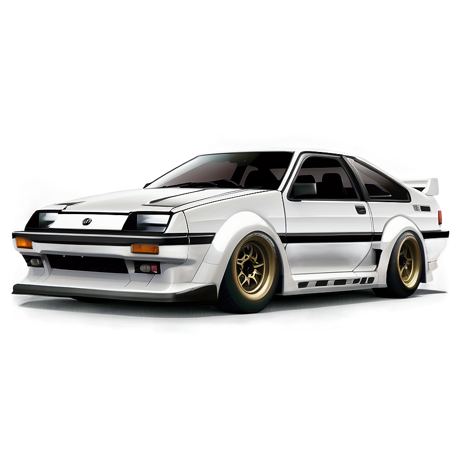 Ae86 Championship Car Png Twt32 PNG Image