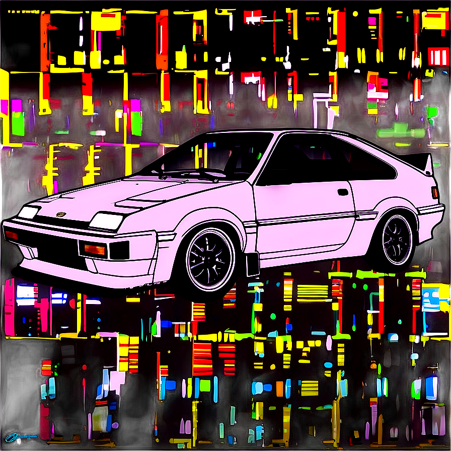 Ae86 Outline Graphic Png 81 PNG Image