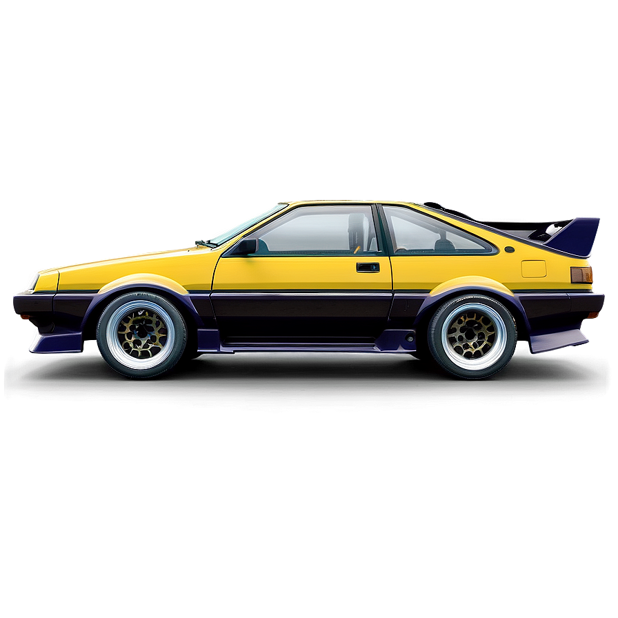 Ae86 Track Car Png Oiq PNG Image