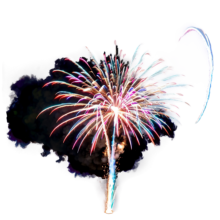 Aerial Fireworks Png Ttn91 PNG Image