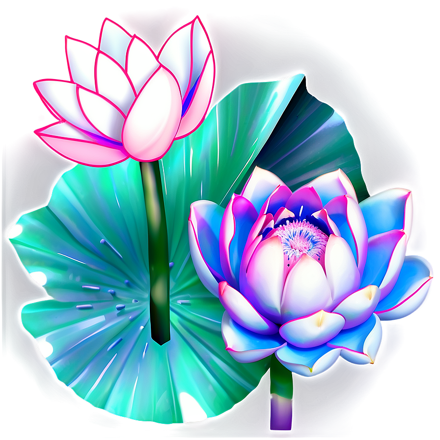 Aesthetic Blooming Lotus Png 06112024 PNG Image