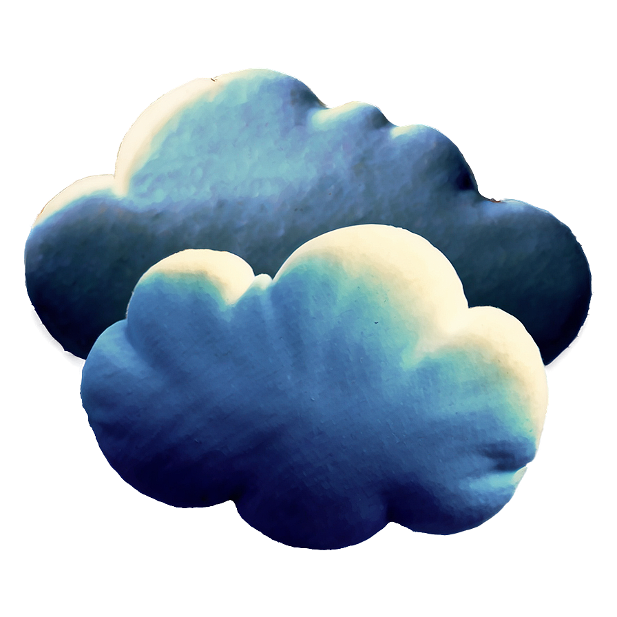 Aesthetic Blue Clouds Png 27 PNG Image