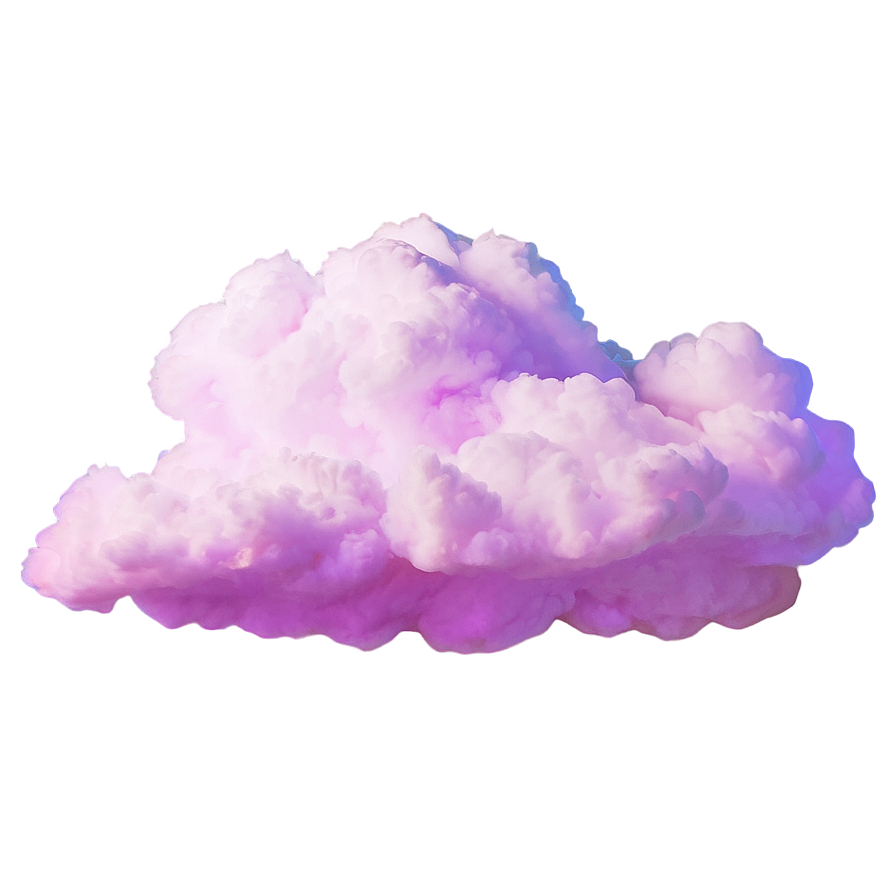 Aesthetic Cloud In Purple Twilight Png 92 PNG Image