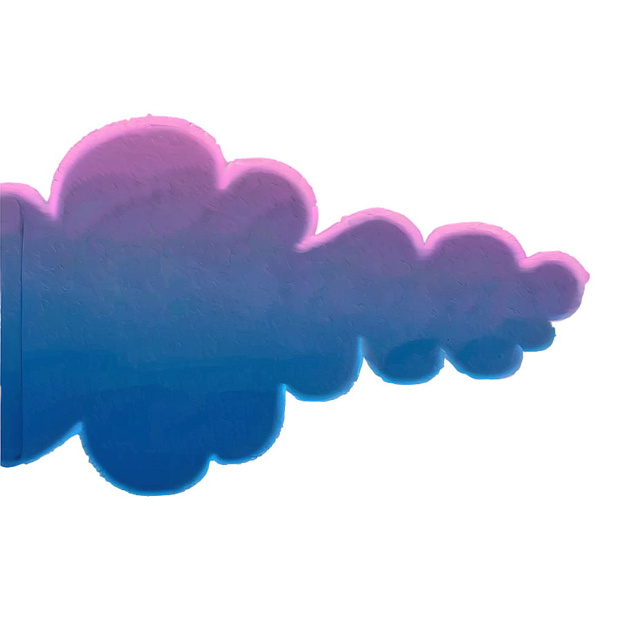 Aesthetic Cloud With Bird Silhouettes Png 40 PNG Image