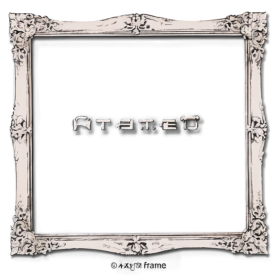 Aesthetic Frame Theme Png Xnu13 PNG Image