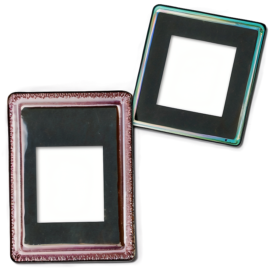 Aesthetic Polaroid Frame Png Llu PNG Image