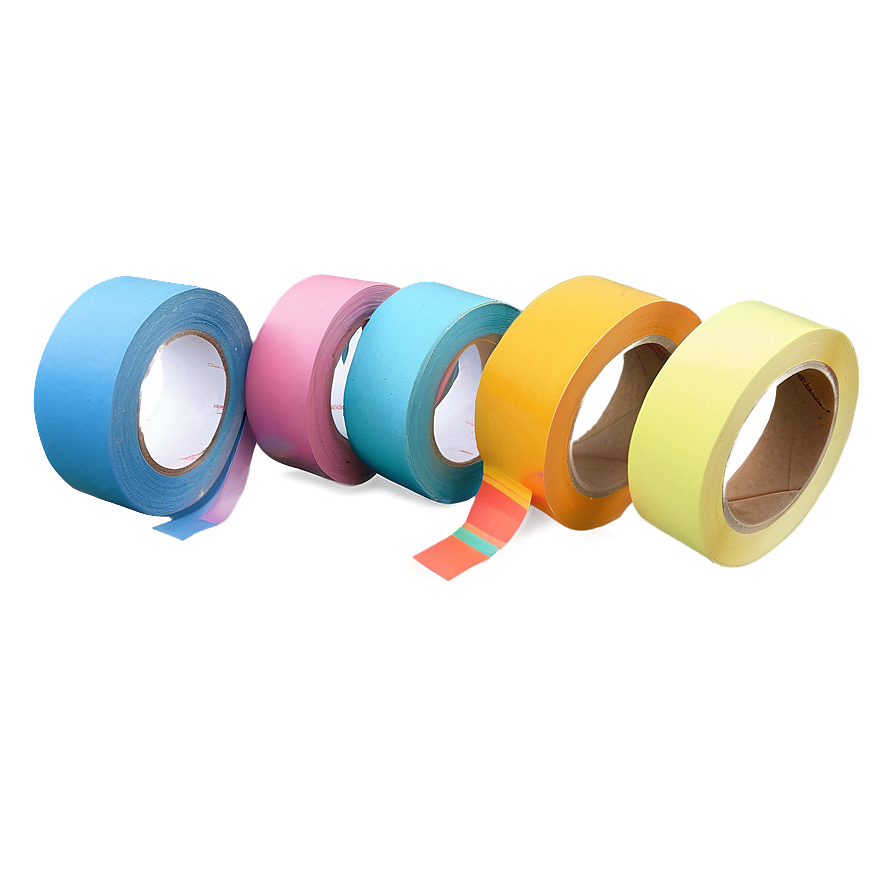 Aesthetic Tape Bundle Png Cig1 PNG Image