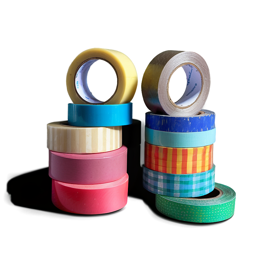 Aesthetic Tape Collection Png 22 PNG Image