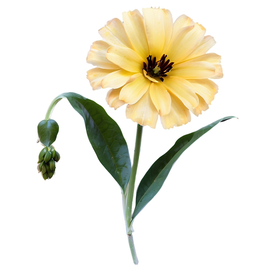 Aesthetic Yellow Flowers Png Ons40 PNG Image