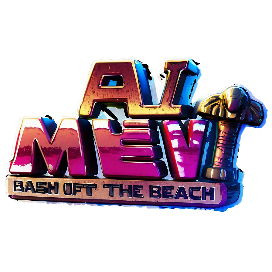 Aew Bash At The Beach Png 06202024 PNG Image