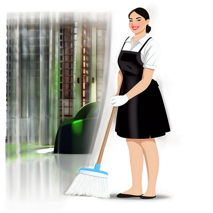 Affordable Maid Service Png Cip PNG Image