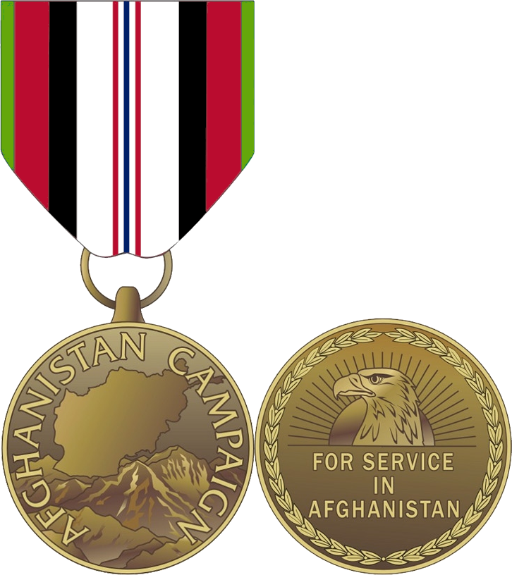 Afghanistan_ Campaign_ Medal PNG Image