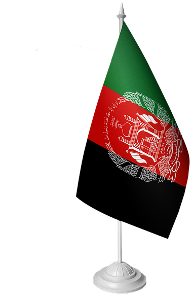 Afghanistan Flag Desktop Display PNG Image