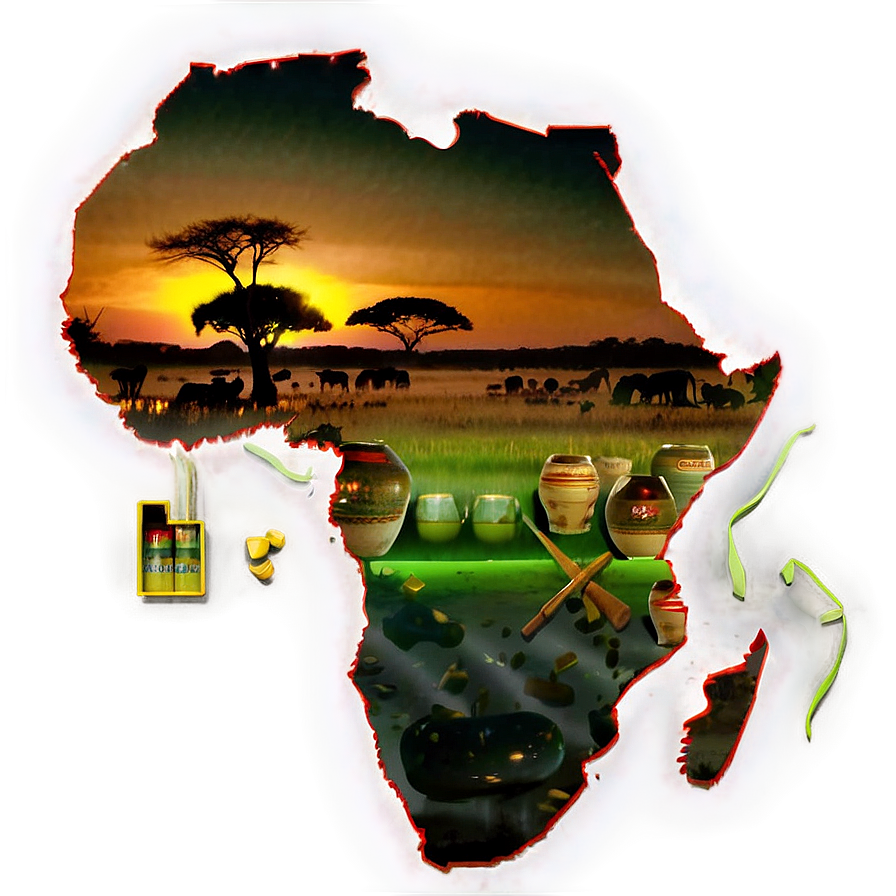 Africa A PNG Image