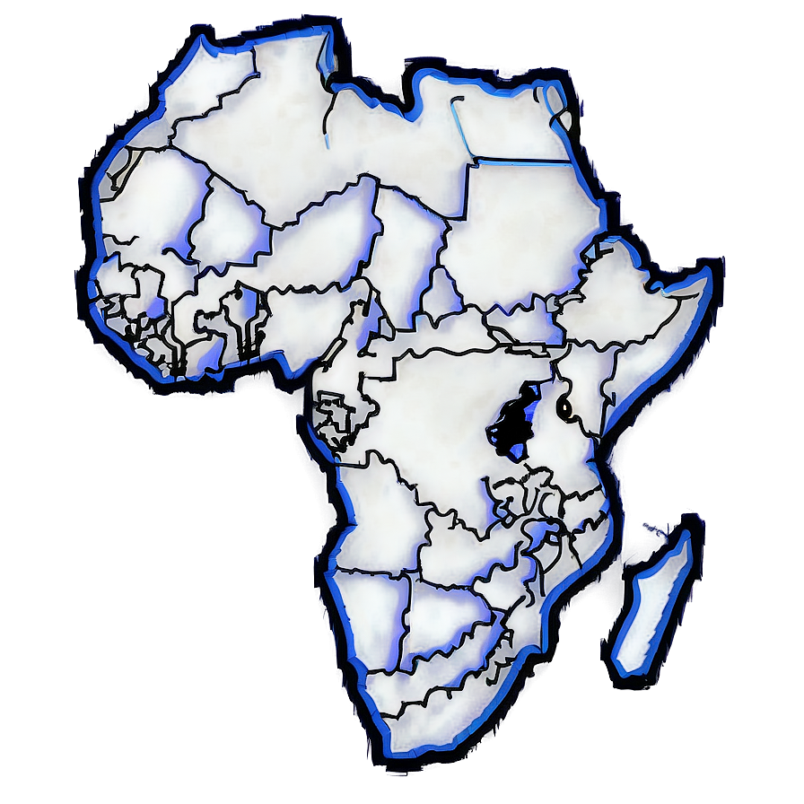 Africa Outline Icon Png Phg PNG Image