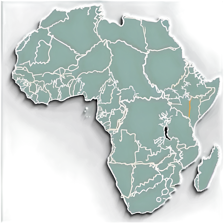 Africa Outline Png 06262024 PNG Image