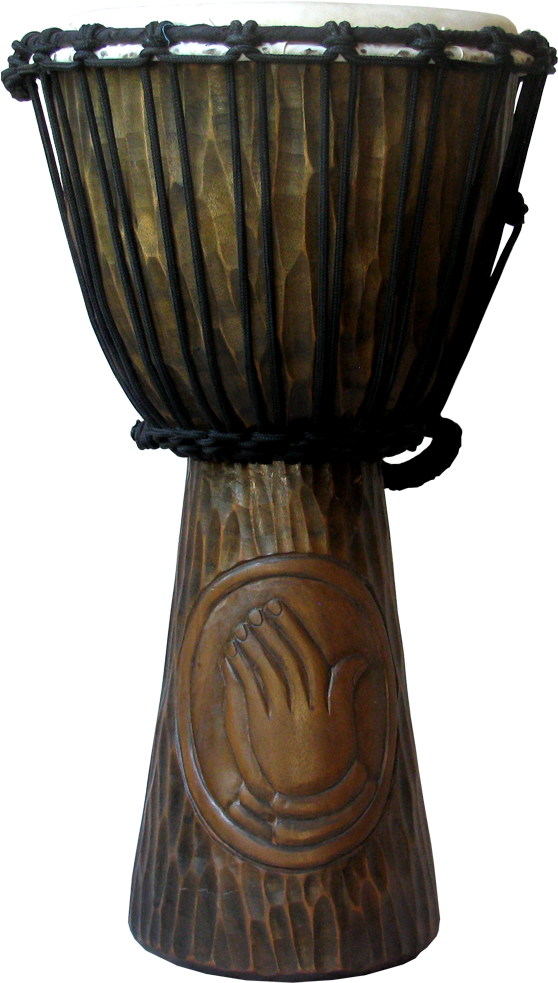 African Djembe Drum PNG Image