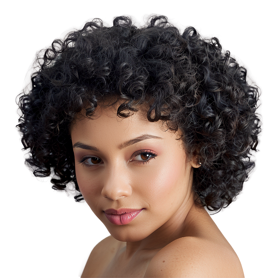 Afro Curly Hair Texture Png 4 PNG Image