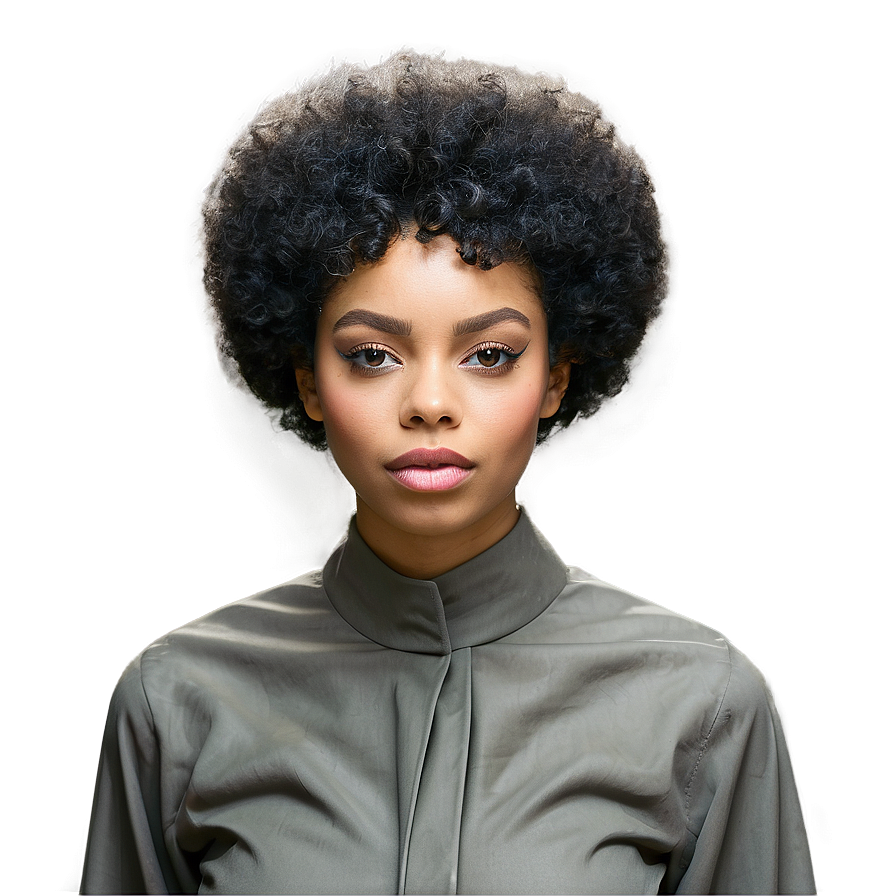 Afro Perm Transformation Png Eor PNG Image